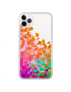 Coque iPhone 11 Pro Creation in Color Orange Transparente...