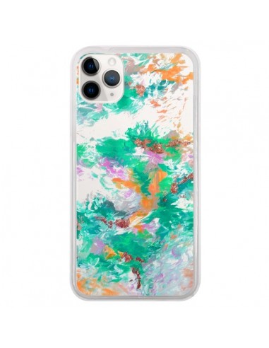 Coque iPhone 11 Pro Mermaid Sirene Fleur Flower Transparente - Ebi Emporium