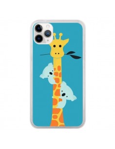 Coque iPhone 11 Pro Koala Girafe Arbre - Jay Fleck