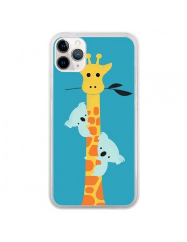 Coque iPhone 11 Pro Koala Girafe Arbre - Jay Fleck