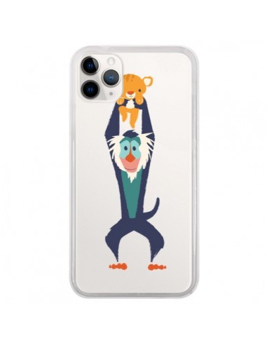 Coque iPhone 11 Pro Futur Roi Lion King Rafiki Transparente - Jay Fleck