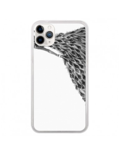 Coque iPhone 11 Pro Peacock Paon Robe Femme - Jenny Liz Rome