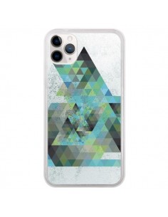 Coque iPhone 11 Pro Azteque Gheo Vert - Javier Martinez