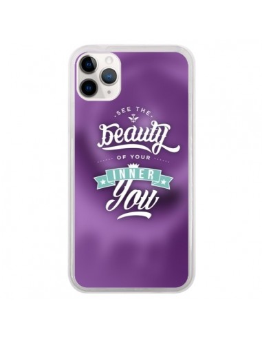Coque iPhone 11 Pro Beauty Violet - Javier Martinez