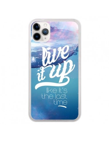 Coque iPhone 11 Pro Last Time Bleu - Javier Martinez