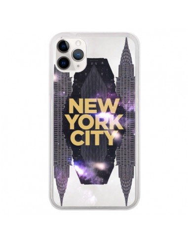 Coque iPhone 11 Pro New York City Orange - Javier Martinez