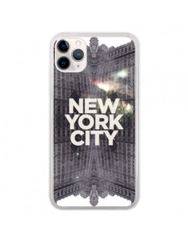 Coque iPhone 11 Pro New York City Gris - Javier Martinez