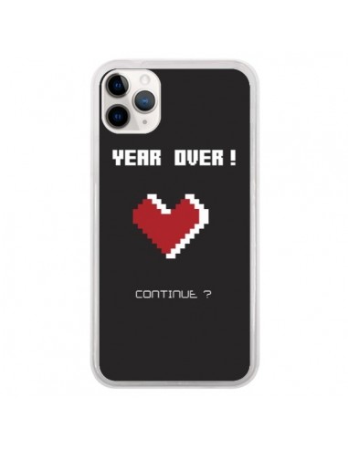 Coque iPhone 11 Pro Year Over Love Coeur Amour - Julien Martinez