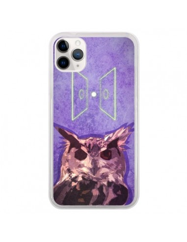 Coque iPhone 11 Pro Chouette Owl Spirit - Jonathan Perez