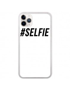 Coque iPhone 11 Pro Hashtag Selfie Noir Vertical -...