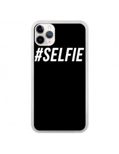 Coque iPhone 11 Pro Hashtag Selfie Blanc Vertical -...