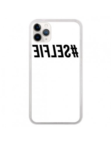 Coque iPhone 11 Pro Hashtag Selfie Noir Inversé - Jonathan Perez