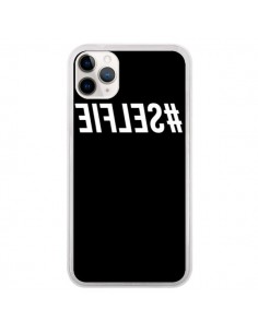Coque iPhone 11 Pro Hashtag Selfie Blanc Inversé -...