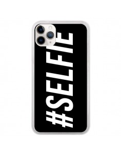 Coque iPhone 11 Pro Hashtag Selfie Noir Horizontal -...