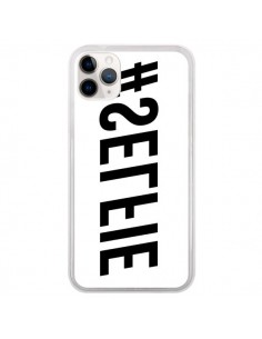 Coque iPhone 11 Pro Hashtag Selfie Noir Inversé...