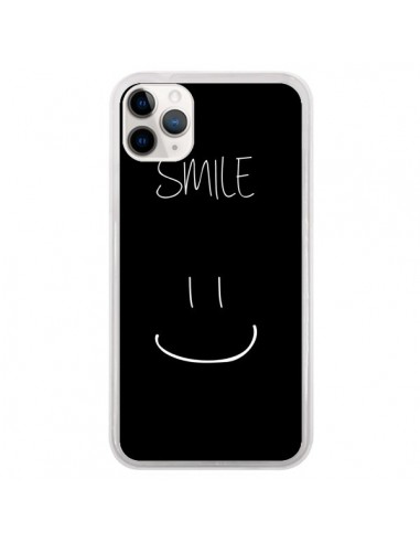 Coque iPhone 11 Pro Smile Souriez Noir - Jonathan Perez