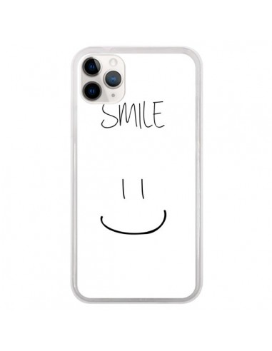 Coque iPhone 11 Pro Smile Souriez en Blanc - Jonathan Perez