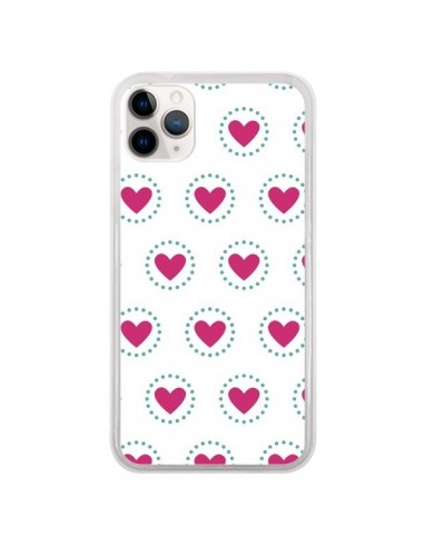 Coque iPhone 11 Pro Coeur Cercle - Jonathan Perez