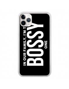 Coque iPhone 11 Pro In our family i'm the Bossy one -...