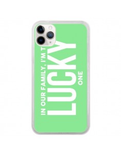 Coque iPhone 11 Pro In our family i'm the Lucky one -...