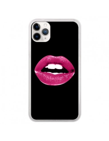 Coque iPhone 11 Pro Lèvres Roses - Jonathan Perez