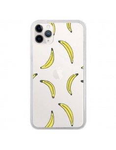Coque iPhone 11 Pro Bananes Bananas Fruit Transparente -...