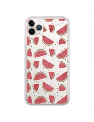 Coque iPhone 11 Pro Pasteques Watermelon Fruit Transparente - Dricia Do