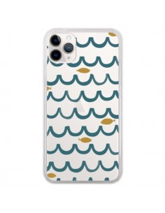 Coque iPhone 11 Pro Poisson Fish Water Transparente -...