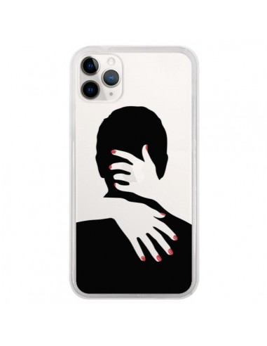 Coque iPhone 11 Pro Calin Hug Mignon Amour Love Cute Transparente - Dricia Do