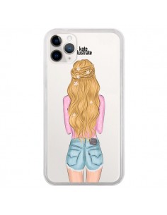Coque iPhone 11 Pro Blonde Don't Care Transparente -...