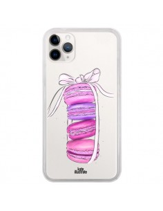 Coque iPhone 11 Pro Macarons Pink Purple Rose Violet...