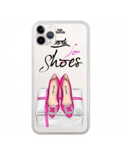 Coque iPhone 11 Pro I Work For Shoes Chaussures...