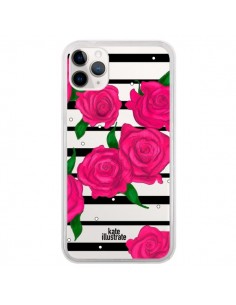 Coque iPhone 11 Pro Roses Rose Fleurs Flowers...