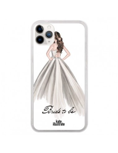 Coque iPhone 11 Pro Bride To Be Mariée Mariage - kateillustrate