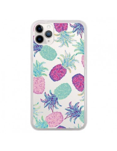 Coque iPhone 11 Pro Ananas Pineapple Fruit Ete Summer Transparente - Lisa Argyropoulos