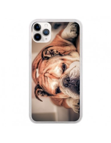 Coque iPhone 11 Pro Chien Bulldog Dog - Laetitia