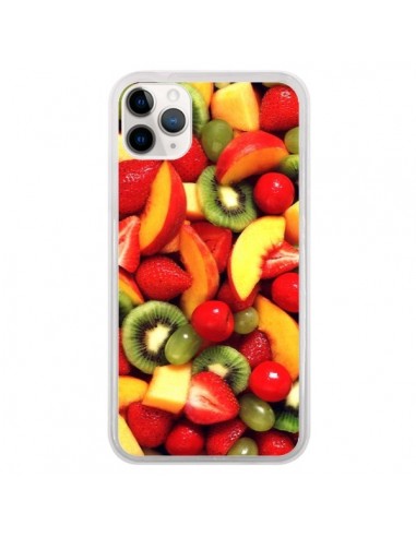 Coque iPhone 11 Pro Fruit Kiwi Fraise - Laetitia