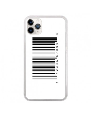Coque iPhone 11 Pro Code Barres Noir - Laetitia