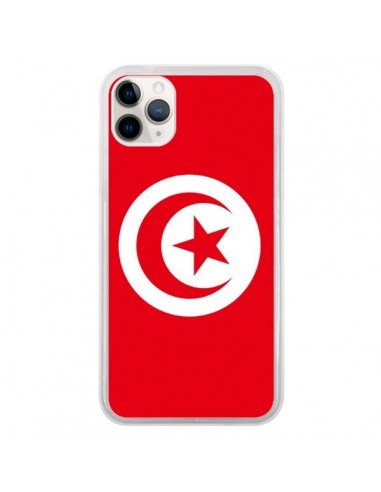 Coque iPhone 11 Pro Drapeau Tunisie Tunisien - Laetitia