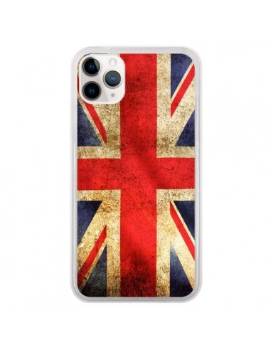 Coque iPhone 11 Pro Drapeau Angleterre Anglais UK - Laetitia