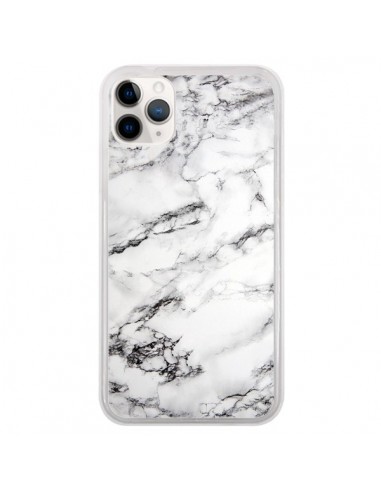 Coque iPhone 11 Pro Marbre Marble Blanc White - Laetitia