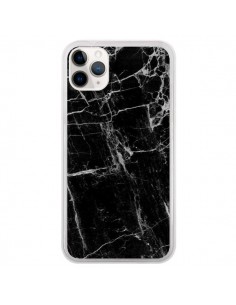 Coque iPhone 11 Pro Marbre Marble Noir Black - Laetitia
