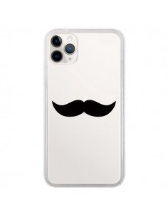 Coque iPhone 11 Pro Moustache Movember Transparente -...