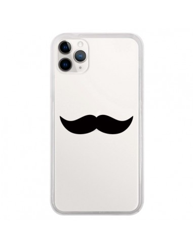 Coque iPhone 11 Pro Moustache Movember Transparente - Laetitia