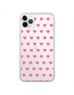 Coque iPhone 11 Pro Coeur Heart Love Amour Rose...