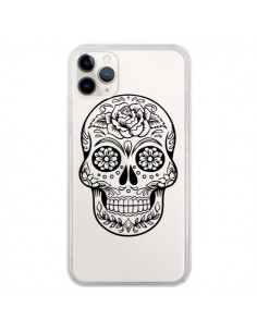 Coque iPhone 11 Pro Tête de Mort Mexicaine Noir...