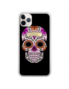 Coque iPhone 11 Pro Tête de Mort Mexicaine Multicolore -...
