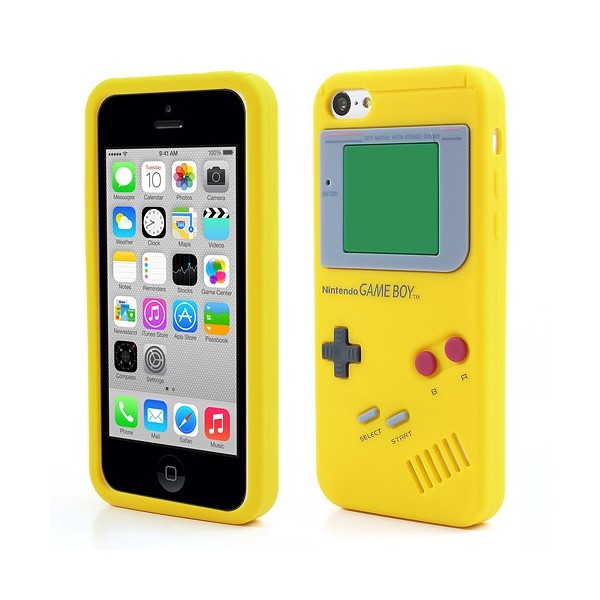 coque iphone 5 game boy noire