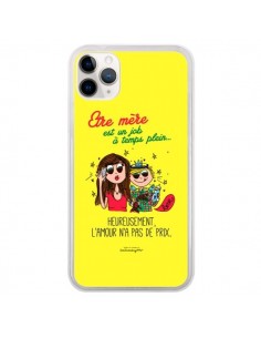 Coque iPhone 11 Pro Etre mère est un job à plein temps...