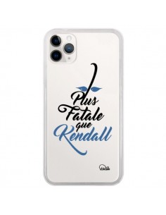 Coque iPhone 11 Pro Plus Fatale que Kendall Transparente...